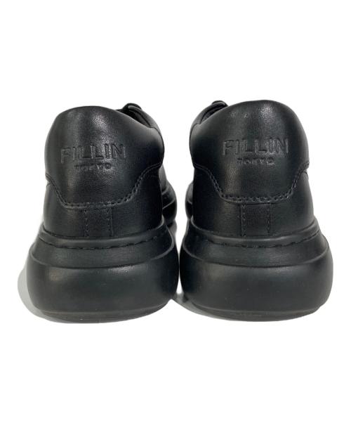 FILLIN（フィルイン）FILLIN (フィルイン) ローカットスニーカー ブラック サイズ:25.0の古着・服飾アイテム