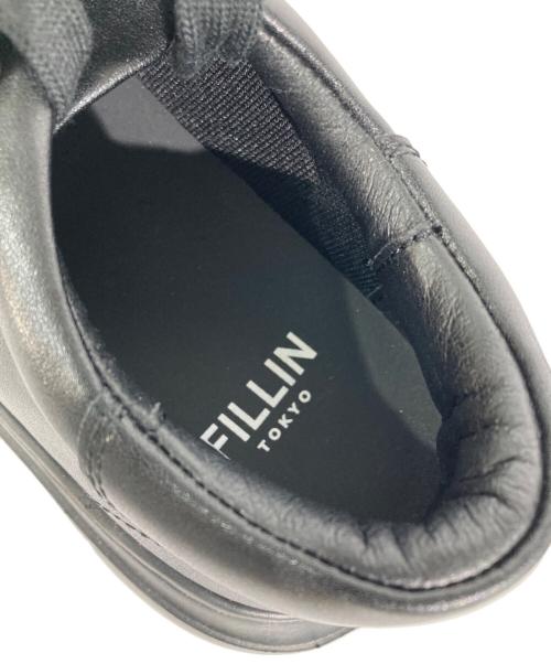 FILLIN（フィルイン）FILLIN (フィルイン) ローカットスニーカー ブラック サイズ:25.0の古着・服飾アイテム