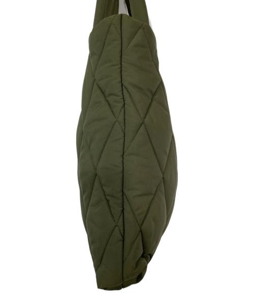 Barbour（バブアー）Barbour (バブアー) キルティングトートバッグ オリーブの古着・服飾アイテム