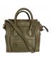 CELINE（セリーヌ）の古着「ラゲージ ナノショッパー」｜カーキ