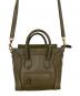 CELINE (セリーヌ) ラゲージ ナノショッパー カーキ：60000円