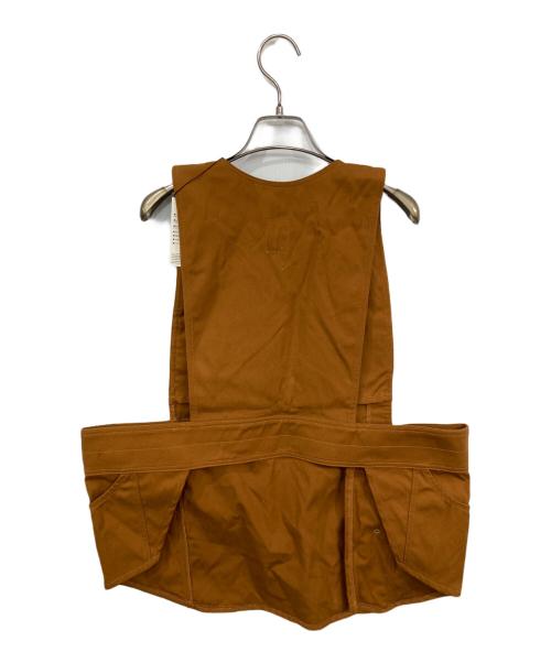 PHONON（フォノン）PHONON (フォノン) ベスト ブラウン サイズ:FREEの古着・服飾アイテム