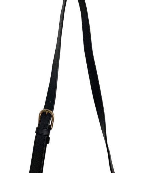 A.P.C.（アーペーセー）A.P.C. (アーペーセー) ハーフムーンショルダーバッグ ブラックの古着・服飾アイテム