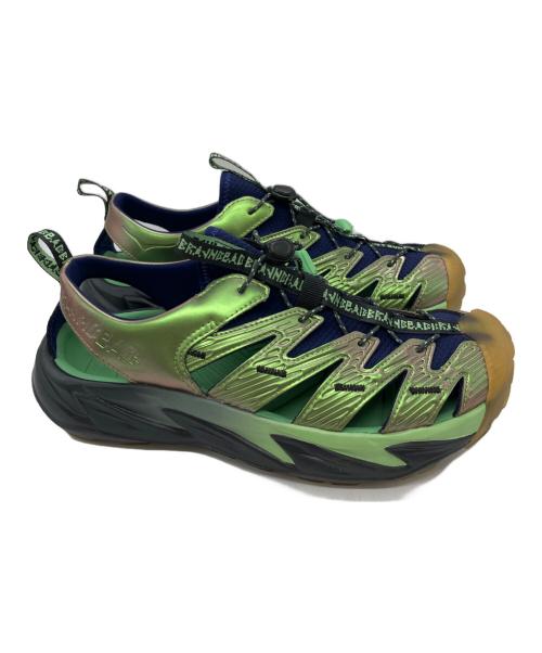 HOKAONEONE（ホカオネオネ）HOKAONEONE (ホカオネオネ) BRAIN DEAD (ブレインデッド) HOPARA グリーン サイズ:26.5cmの古着・服飾アイテム