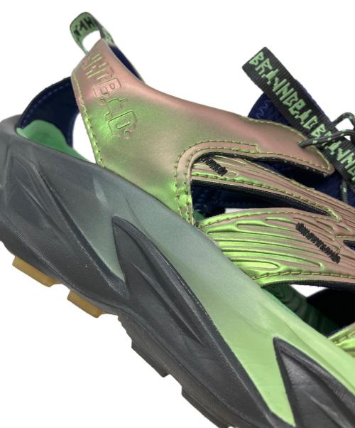 HOKAONEONE（ホカオネオネ）HOKAONEONE (ホカオネオネ) BRAIN DEAD (ブレインデッド) HOPARA グリーン サイズ:26.5cmの古着・服飾アイテム