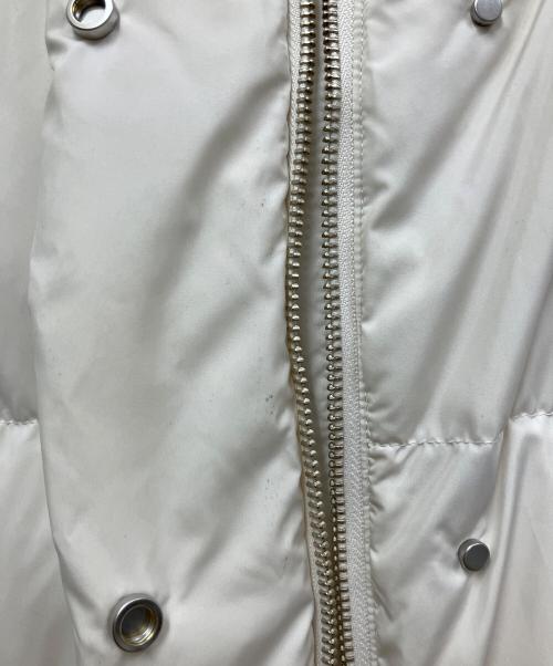 Snidel（スナイデル）Snidel (スナイデル) 西川フードファーミドルダウン アイボリー サイズ:FREEの古着・服飾アイテム
