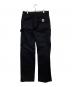 CARHARTT WIP (カーハート ワーク イン プログレス) W PIERCE PANT STRAIGHT ブラック サイズ:W27：5000円