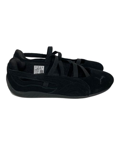 PUMA（プーマ）PUMA (プーマ) スピードキャットバレエ SD スニーカー ブラック サイズ:23.0の古着・服飾アイテム