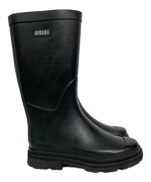 AIGLE（エーグル）AIGLE (エーグル) レインブーツ ブラック サイズ:24.0の古着・服飾アイテム
