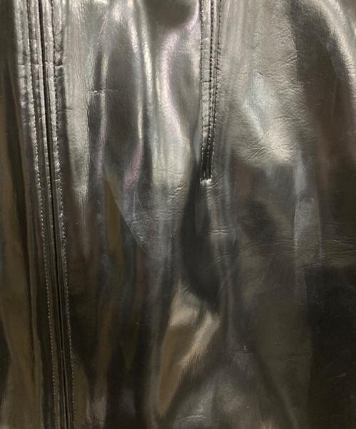 KWAIDAN EDITIONS（カイダン エディションズ）KWAIDAN EDITIONS (カイダン エディションズ) フェイクレザースカート ブラック サイズ:36の古着・服飾アイテム