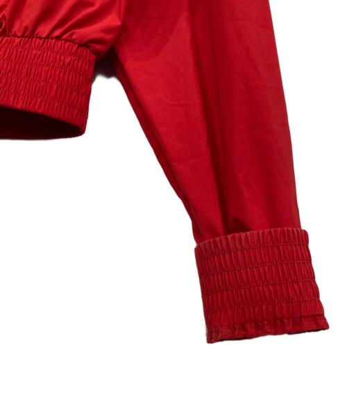 LACOSTE SPORT（ラコステスポーツ）LACOSTE SPORT (ラコステスポーツ) ショートハーフジップトラックジャケット レッド サイズ:34の古着・服飾アイテム
