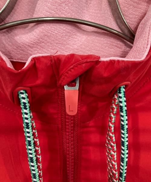 LACOSTE SPORT（ラコステスポーツ）LACOSTE SPORT (ラコステスポーツ) ショートハーフジップトラックジャケット レッド サイズ:34の古着・服飾アイテム