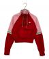 LACOSTE SPORT（ラコステスポーツ）の古着「ショートハーフジップトラックジャケット」｜レッド