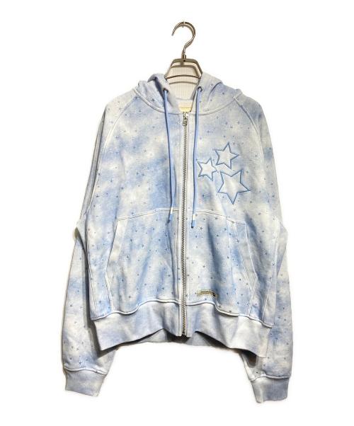 PLATEAU STUDIO（プラテウスタジオ）PLATEAU STUDIO (プラテウスタジオ) Star zip-up/スタージップアップ スカイブルー サイズ:1の古着・服飾アイテム