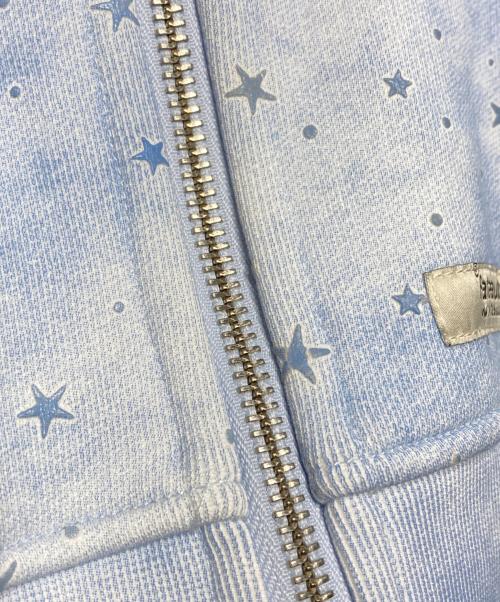 PLATEAU STUDIO（プラテウスタジオ）PLATEAU STUDIO (プラテウスタジオ) Star zip-up/スタージップアップ スカイブルー サイズ:1の古着・服飾アイテム