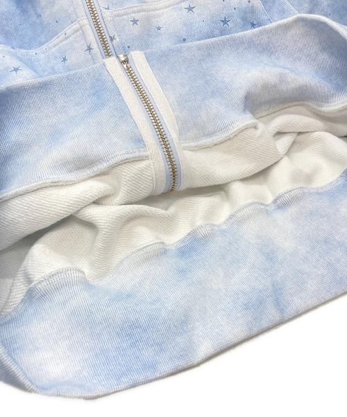 PLATEAU STUDIO（プラテウスタジオ）PLATEAU STUDIO (プラテウスタジオ) Star zip-up/スタージップアップ スカイブルー サイズ:1の古着・服飾アイテム