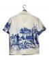 PLATEAU STUDIO (プラテウスタジオ) SUMMER SHIRT/サマーシャツ ホワイト×ブルー サイズ:1：10000円