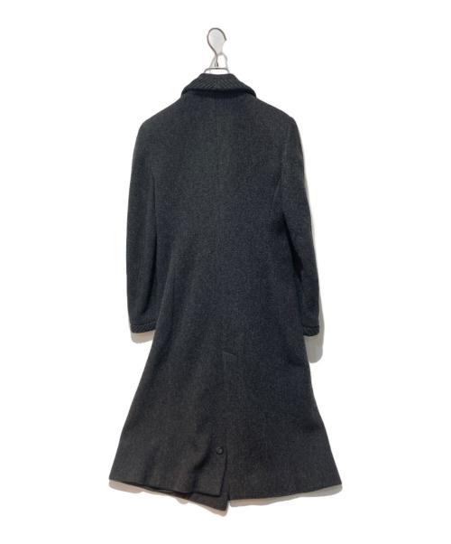 GIORGIO ARMANI（ジョルジオアルマーニ）GIORGIO ARMANI (ジョルジオアルマーニ) ダブルロングコート グレー サイズ:Freeの古着・服飾アイテム