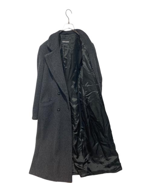 GIORGIO ARMANI（ジョルジオアルマーニ）GIORGIO ARMANI (ジョルジオアルマーニ) ダブルロングコート グレー サイズ:Freeの古着・服飾アイテム