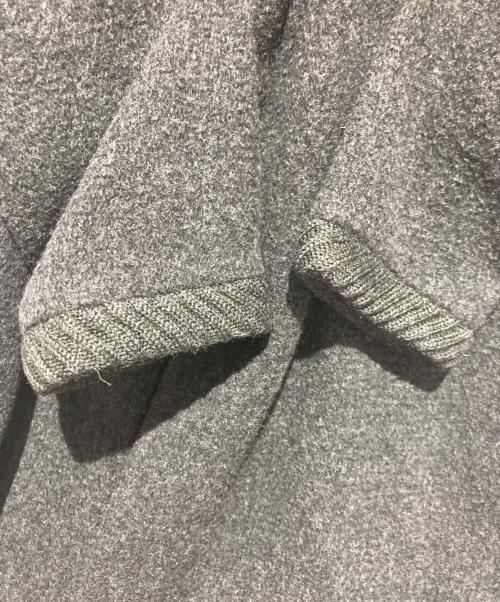 GIORGIO ARMANI（ジョルジオアルマーニ）GIORGIO ARMANI (ジョルジオアルマーニ) ダブルロングコート グレー サイズ:Freeの古着・服飾アイテム