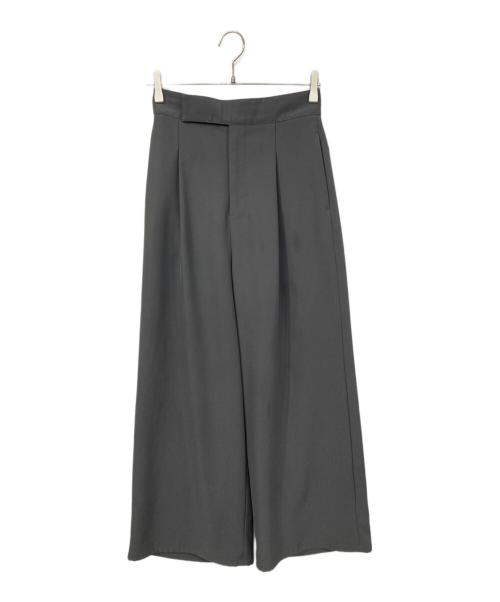 RIM.ARK（リムアーク）RIM.ARK (リムアーク) ダブルフェイスフラップパンツ グレー サイズ:36の古着・服飾アイテム