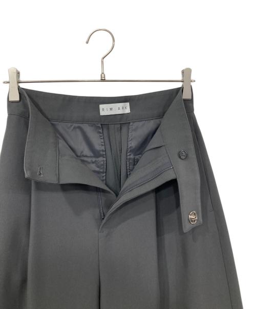 RIM.ARK（リムアーク）RIM.ARK (リムアーク) ダブルフェイスフラップパンツ グレー サイズ:36の古着・服飾アイテム