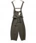 AMERI（アメリ）の古着「MEDI FAKE SLEEVE SUSPENDER PANTS」｜カーキ