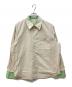 CLANE（クラネ）の古着「TWO TONE LAYERED SHIRTS　ツートーン レイヤード シャツ　長袖シャツ」｜ベージュ