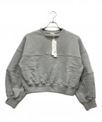 MANOFマノフ）の古着「MOON SLIT SWEAT TOPS」｜グレー