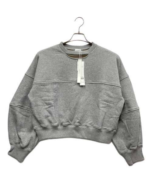 MANOF（マノフ）MANOF (マノフ) MOON SLIT SWEAT TOPS グレー サイズ:FREEの古着・服飾アイテム