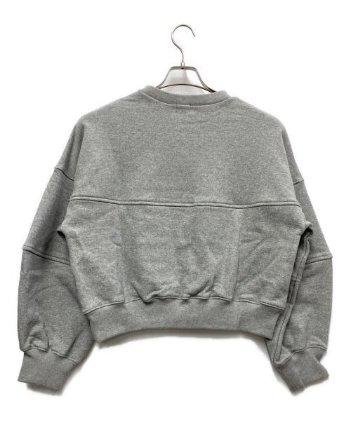 MANOF（マノフ）MANOF (マノフ) MOON SLIT SWEAT TOPS グレー サイズ:FREEの古着・服飾アイテム