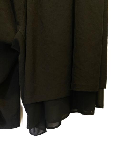Y's（ワイズ）Y's (ワイズ) アシンメトリーパンツ ブラック サイズ:2の古着・服飾アイテム