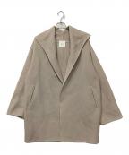 Spick and Spanスピック＆スパン）の古着「ダブルモッサリバーフーディーコート」｜グレー