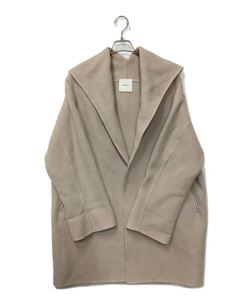 Spick and Span（スピック＆スパン）Spick and Span (スピック＆スパン) ダブルモッサリバーフーディーコート グレー サイズ:36の古着・服飾アイテム