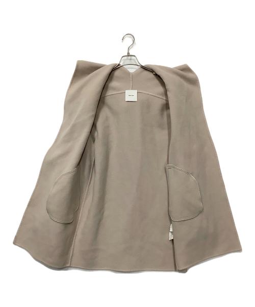 Spick and Span（スピック＆スパン）Spick and Span (スピック＆スパン) ダブルモッサリバーフーディーコート グレー サイズ:36の古着・服飾アイテム
