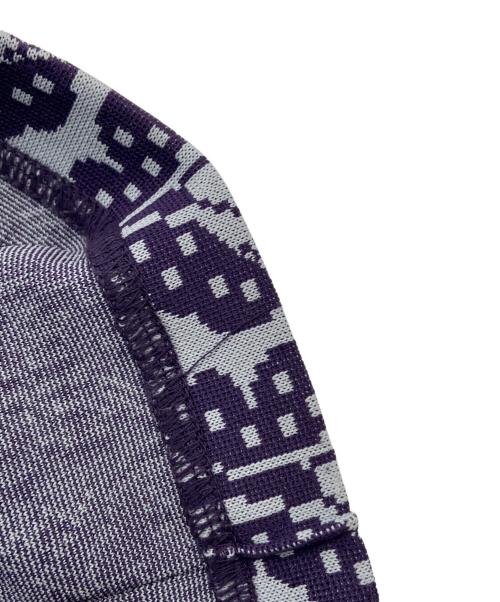 Needles（ニードルズ）Needles (ニードルズ) TRACK PANT - POLY JQ. グレー×パープル サイズ:XSの古着・服飾アイテム