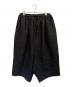 BLACK COMME des GARCONS（ブラックコムデギャルソン）の古着「フラワージャガードイージーハーフパンツ」｜ブラック