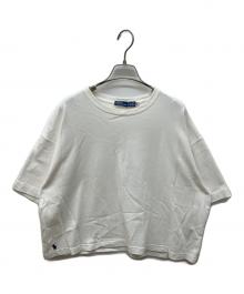 POLO RALPH LAUREN（ポロ・ラルフローレン）の古着「クロップドTシャツ」｜ホワイト