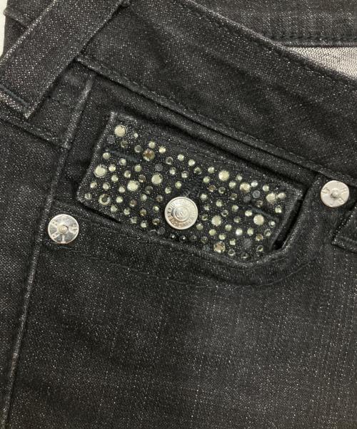 TRUE RELIGION（トゥルー レリジョン）TRUE RELIGION (トゥルー レリジョン) デニムパンツ ブラック サイズ:27の古着・服飾アイテム