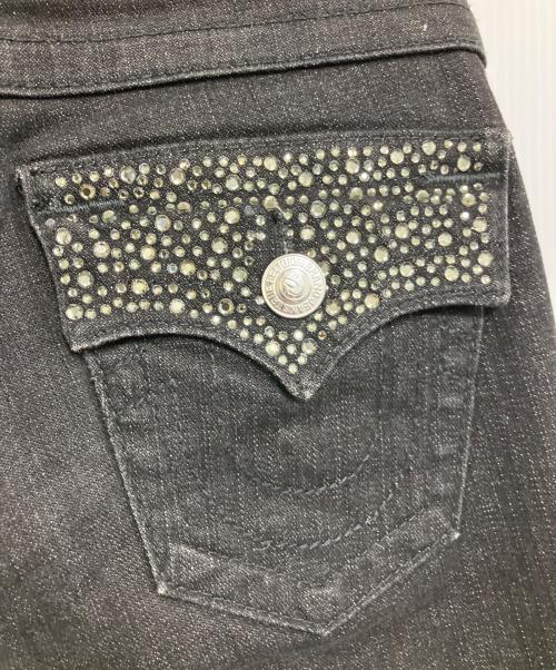 TRUE RELIGION（トゥルー レリジョン）TRUE RELIGION (トゥルー レリジョン) デニムパンツ ブラック サイズ:27の古着・服飾アイテム