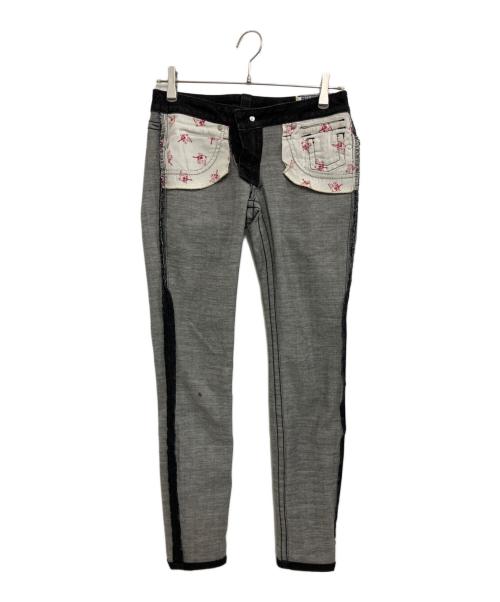 TRUE RELIGION（トゥルー レリジョン）TRUE RELIGION (トゥルー レリジョン) デニムパンツ ブラック サイズ:27の古着・服飾アイテム