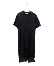 JOURNAL STANDARD（ジャーナルスタンダード）の古着「Vネックオールインワン」｜ブラック
