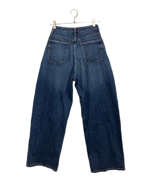 RED CARD（レッドカード）RED CARD (レッドカード) Montana カーブ ワイドデニム インディゴ サイズ:24の古着・服飾アイテム
