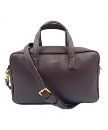 FIBRENO（フィブレノ）の古着「2WAYショルダーバッグ MINI BAGUETTE」｜DARK CHOCOLATE