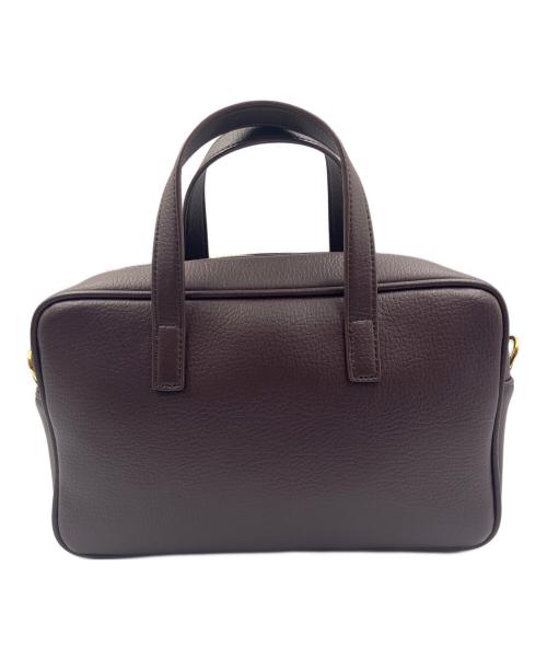 FIBRENO（フィブレノ）FIBRENO (フィブレノ) 2WAYショルダーバッグ MINI BAGUETTE DARK CHOCOLATEの古着・服飾アイテム