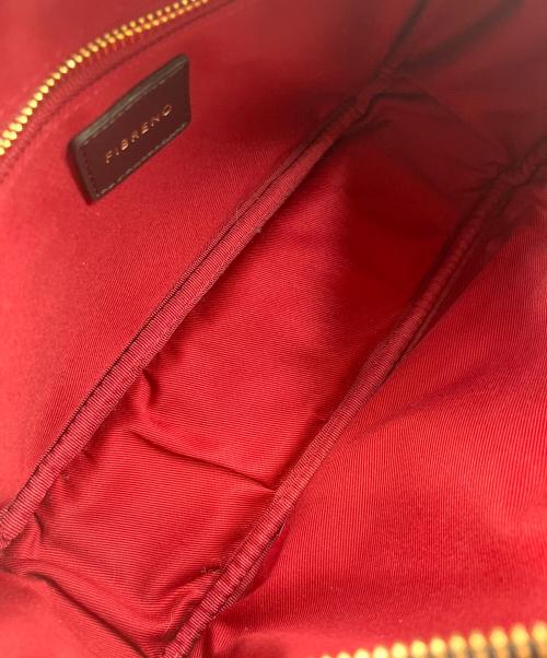 FIBRENO（フィブレノ）FIBRENO (フィブレノ) 2WAYショルダーバッグ MINI BAGUETTE DARK CHOCOLATEの古着・服飾アイテム