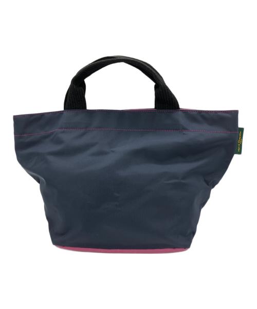 Herve Chapelier（エルベシャプリエ）Herve Chapelier (エルベシャプリエ) ナイロン舟型トートM ネイビー×パープルの古着・服飾アイテム