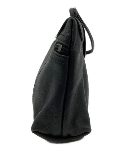 LONGCHAMP（ロンシャン）LONGCHAMP (ロンシャン) LE PLIAGE CUIR　ル プリアージュ キュイール ブラックの古着・服飾アイテム