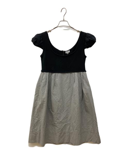 FOXEY BOUTIQUE（フォクシー ブティック）FOXEY BOUTIQUE (フォクシー ブティック) 切替ワンピース ブラック サイズ:40の古着・服飾アイテム