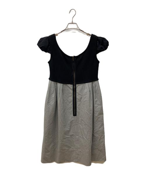 FOXEY BOUTIQUE（フォクシー ブティック）FOXEY BOUTIQUE (フォクシー ブティック) 切替ワンピース ブラック サイズ:40の古着・服飾アイテム